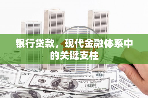 西海岸银行贷款，现代金融体系中的关键支柱