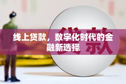 西海岸线上贷款，数字化时代的金融新选择