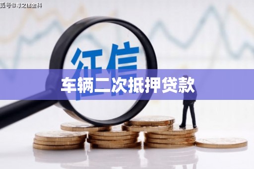 西海岸车辆二次抵押贷款