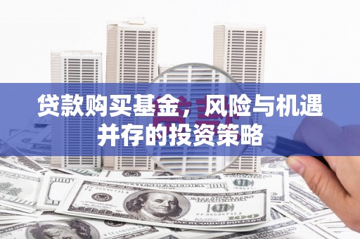 西海岸贷款购买基金，风险与机遇并存的投资策略