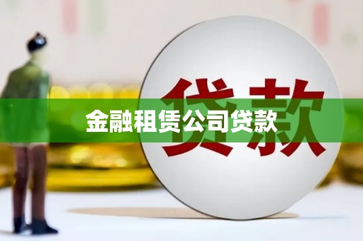 西海岸金融租赁公司贷款