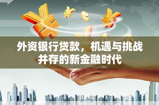西海岸外资银行贷款，机遇与挑战并存的新金融时代