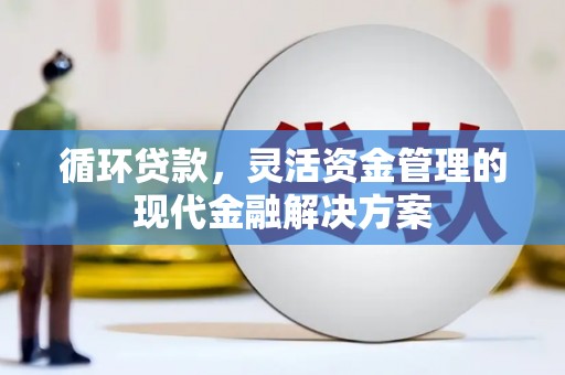 西海岸循环贷款，灵活资金管理的现代金融解决方案