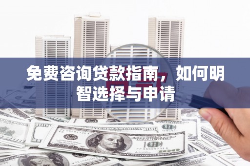 西海岸免费咨询贷款指南，如何明智选择与申请