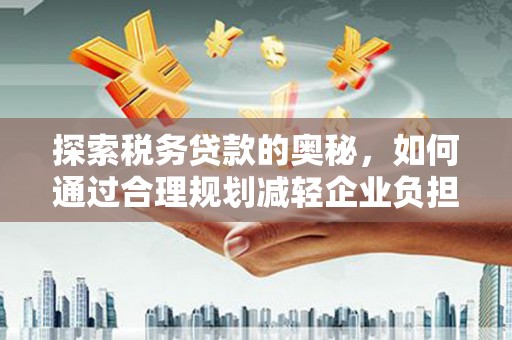 西海岸探索税务贷款的奥秘，如何通过合理规划减轻企业负担