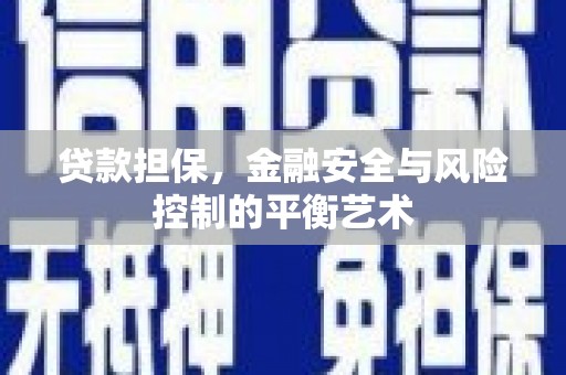 西海岸贷款担保，金融安全与风险控制的平衡艺术