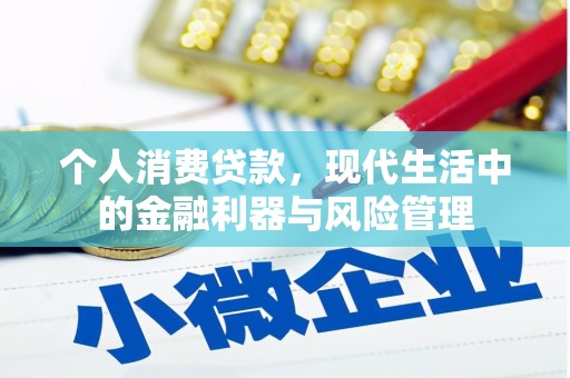 西海岸个人消费贷款，现代生活中的金融利器与风险管理
