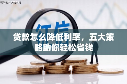 西海岸贷款怎么降低利率，五大策略助你轻松省钱