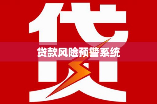 西海岸贷款风险预警系统
