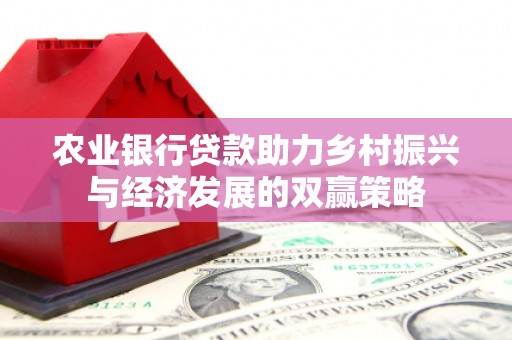 西海岸农业银行贷款助力乡村振兴与经济发展的双赢策略