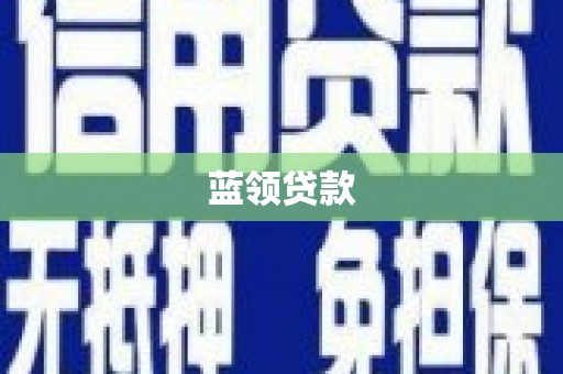 西海岸蓝领贷款