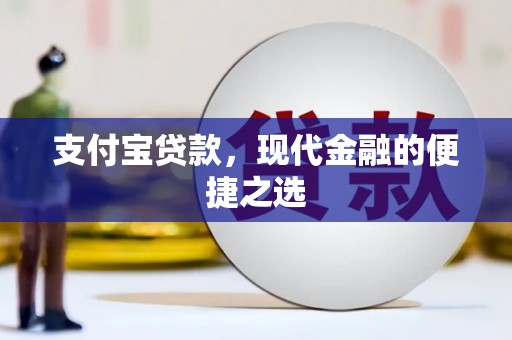 西海岸支付宝贷款，现代金融的便捷之选