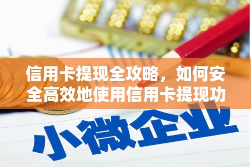 西海岸信用卡提现全攻略，如何安全高效地使用信用卡提现功能