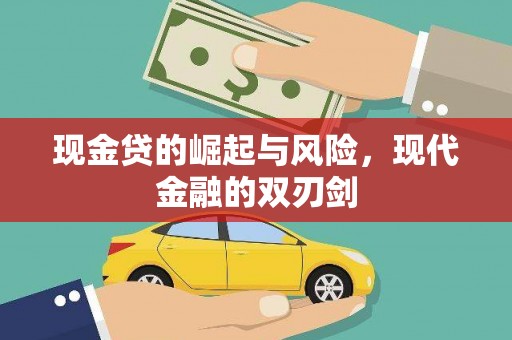 西海岸现金贷的崛起与风险，现代金融的双刃剑