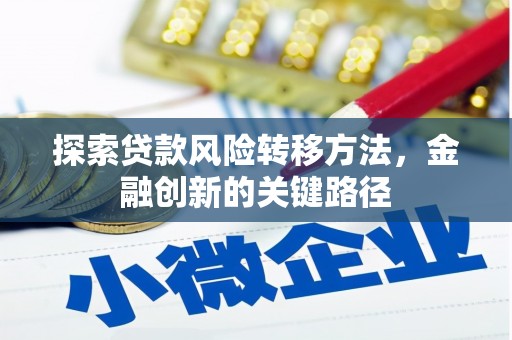 西海岸探索贷款风险转移方法，金融创新的关键路径