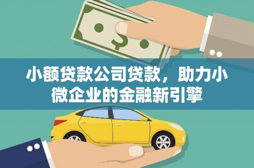 西海岸小额贷款公司贷款，助力小微企业的金融新引擎