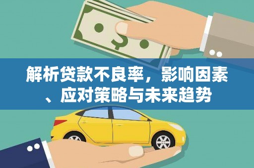 西海岸解析贷款不良率，影响因素、应对策略与未来趋势