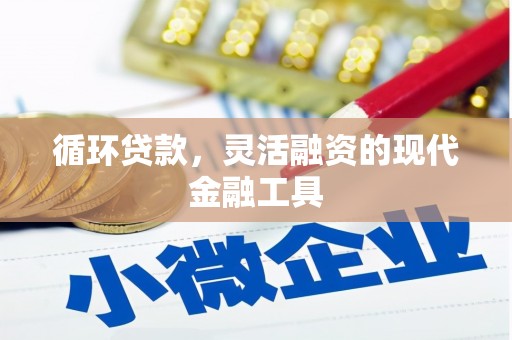 西海岸循环贷款，灵活融资的现代金融工具