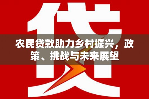 西海岸农民贷款助力乡村振兴，政策、挑战与未来展望