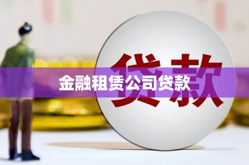西海岸金融租赁公司贷款
