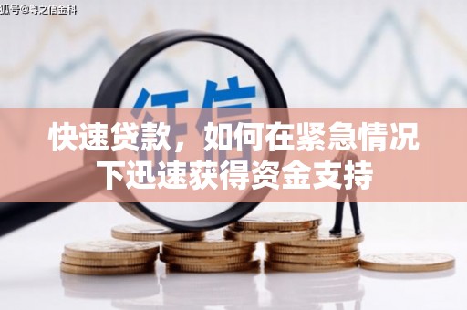 西海岸快速贷款，如何在紧急情况下迅速获得资金支持