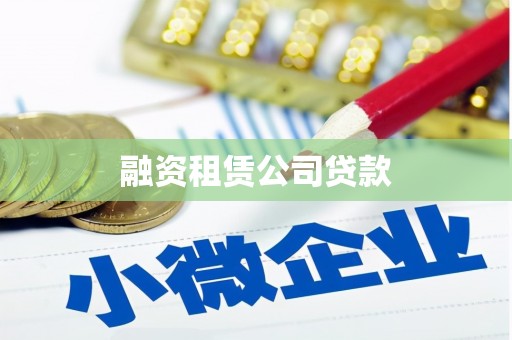 西海岸融资租赁公司贷款