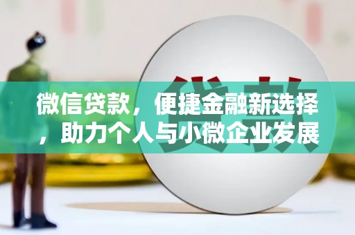 西海岸微信贷款，便捷金融新选择，助力个人与小微企业发展