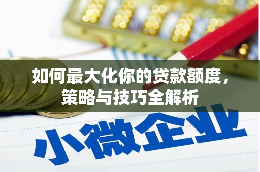 西海岸如何最大化你的贷款额度，策略与技巧全解析