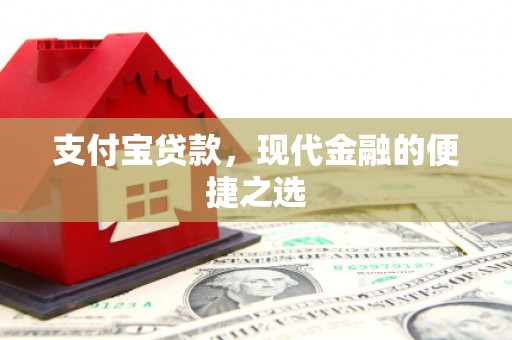 西海岸支付宝贷款，现代金融的便捷之选