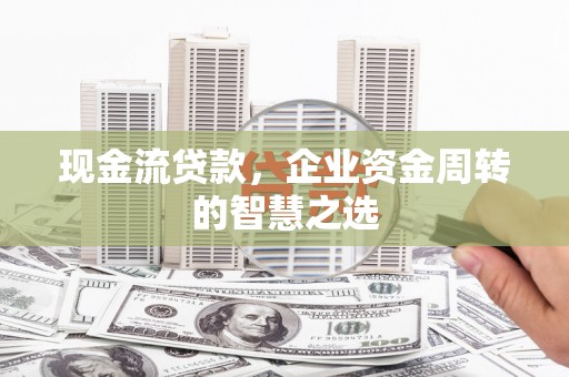 西海岸现金流贷款，企业资金周转的智慧之选