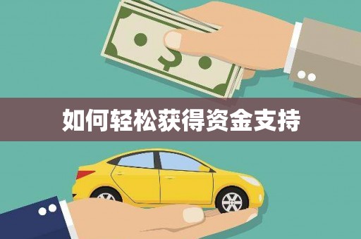 西海岸如何轻松获得资金支持