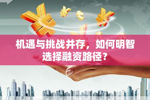 西海岸机遇与挑战并存，如何明智选择融资路径？