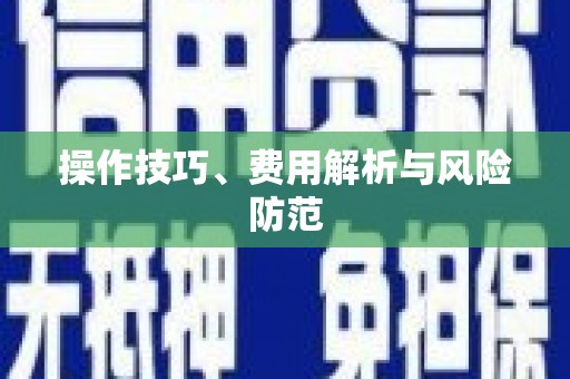 西海岸操作技巧、费用解析与风险防范