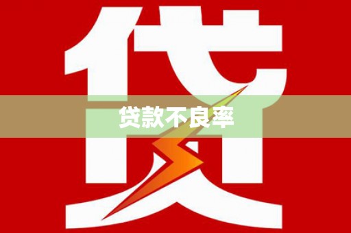 西海岸贷款不良率